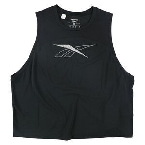 Reebok Womens Plus Size Supremium Logo Muscle Tank Top, SAM